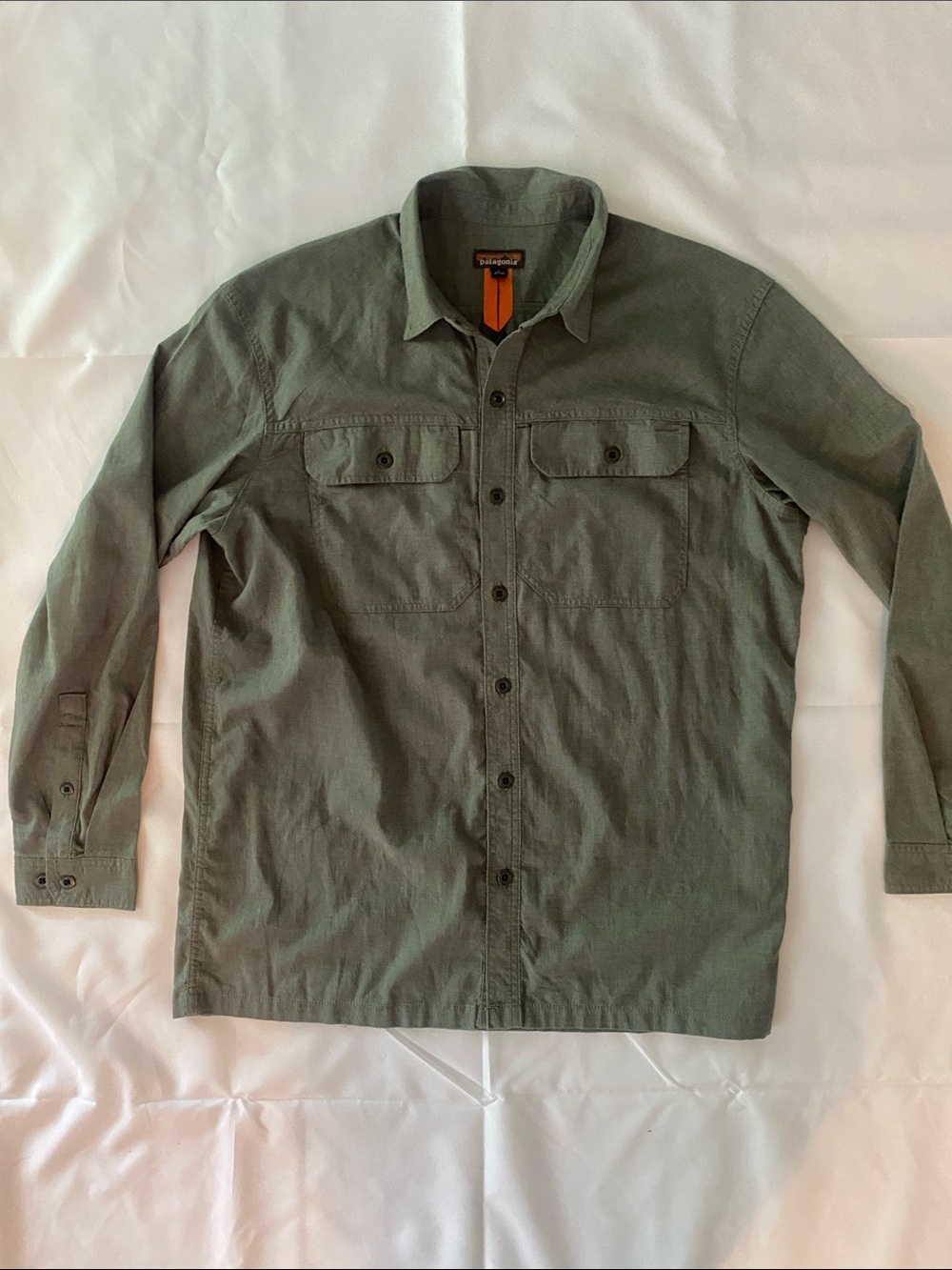 Patagonia Men's Olive Ferrier Shirt Large
